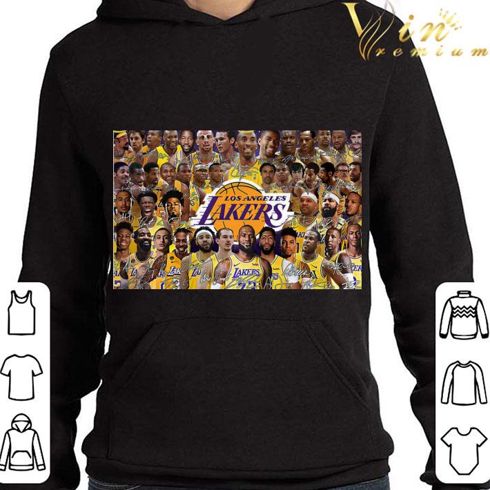 Los Angeles Lakers team basketball signatures poster shirt b48c6dfe los angeles lakers team basketball signatures poster shirt 4 - Los Angeles Lakers team basketball signatures poster shirt