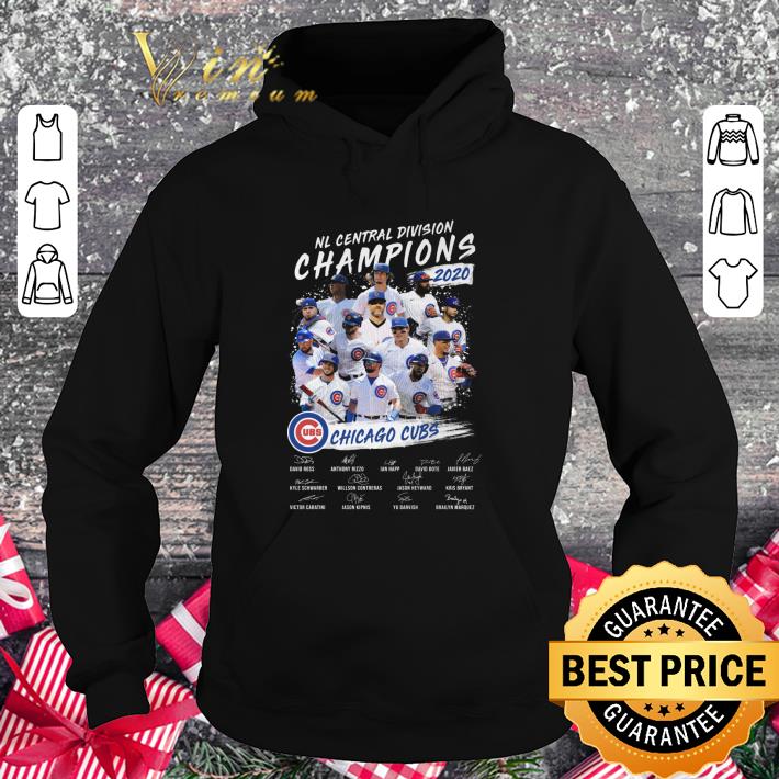 Official NL Central Division Champions 2020 Chicago Cubs signatures shirt f3e8bb69 official nl central division champions 2020 chicago cubs signatures shirt 4 - Official NL Central Division Champions 2020 Chicago Cubs signatures shirt