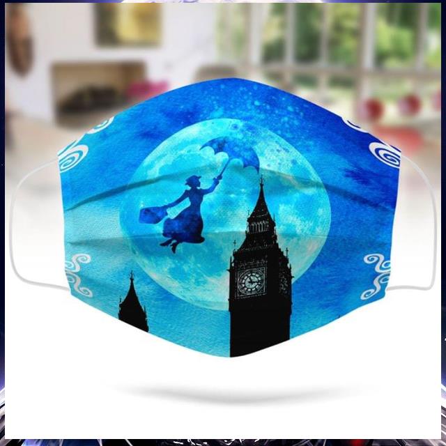 f8f5d970 mary poppins flying umbrella london night face mask 4 - Mary Poppins flying umbrella London night face mask