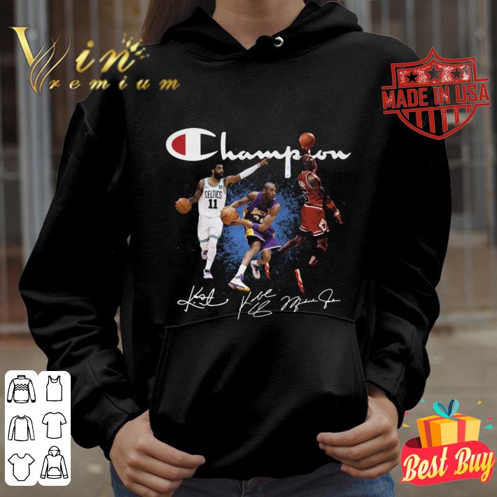 Funny Champion signatures Enes Kanter Kobe Bryant Michael Jordan shirt f935bc24 funny champion signatures enes kanter kobe bryant michael jordan shirt 4 - Funny Champion signatures Enes Kanter Kobe Bryant Michael Jordan shirt