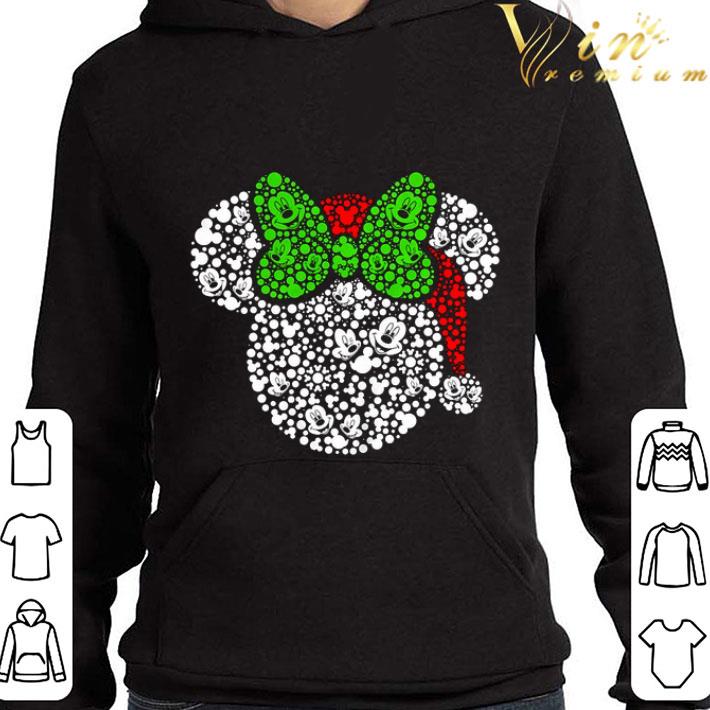 fb59a125 diamond minnie mouse santa hat christmas shirt 4 - Diamond Minnie mouse Santa hat Christmas shirt