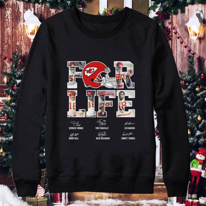 13f0120f premium kansas city chiefs for life signatures shirt 4 - Premium Kansas City Chiefs For Life Signatures shirt
