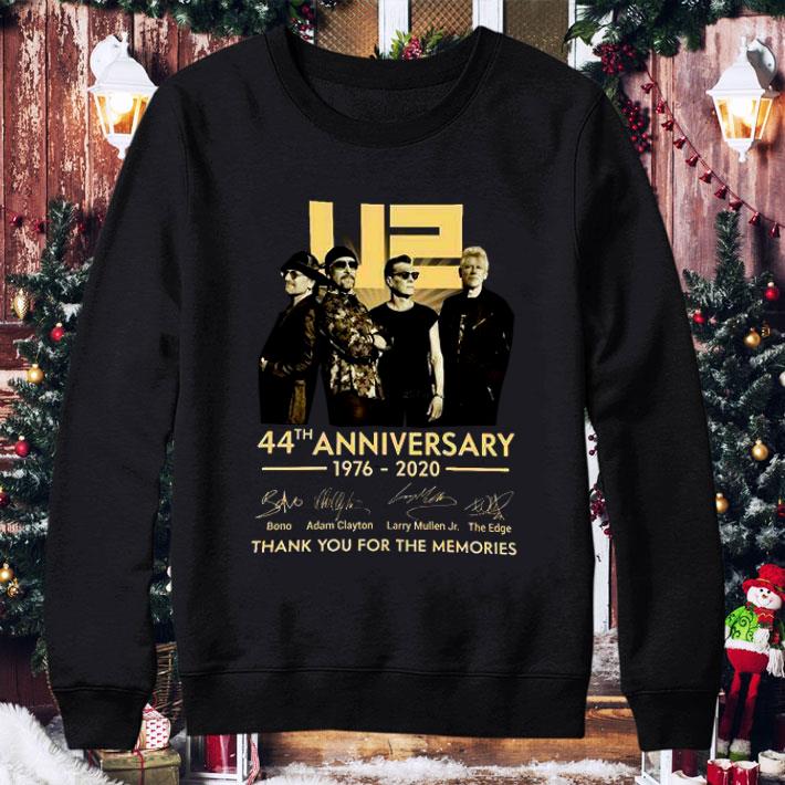2a7ff5dc hot thank you irish rock band 44th anniversary 1976 2020 signed shirt 4 - Hot Thank You Irish Rock Band 44th Anniversary 1976-2020 Signed shirt