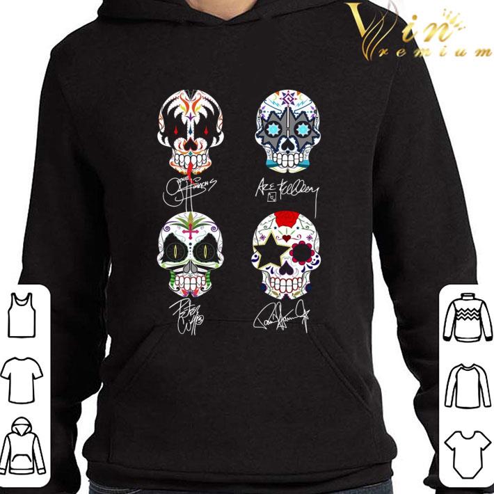 Kiss Mashup Sugar Skull Signatures shirt 2f467cbd kiss mashup sugar skull signatures shirt 4 - Kiss Mashup Sugar Skull Signatures shirt