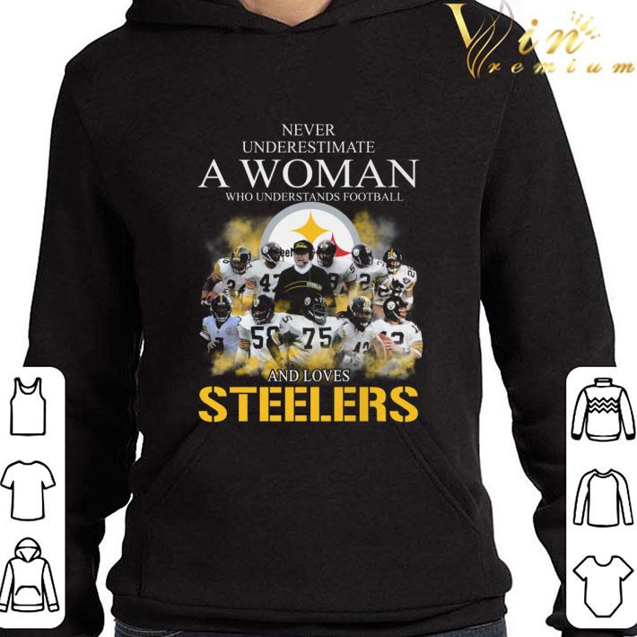 3e837e27 never underestimate a woman who understands football steelers shirt 4 - Never Underestimate A Woman Who Understands Football Steelers shirt