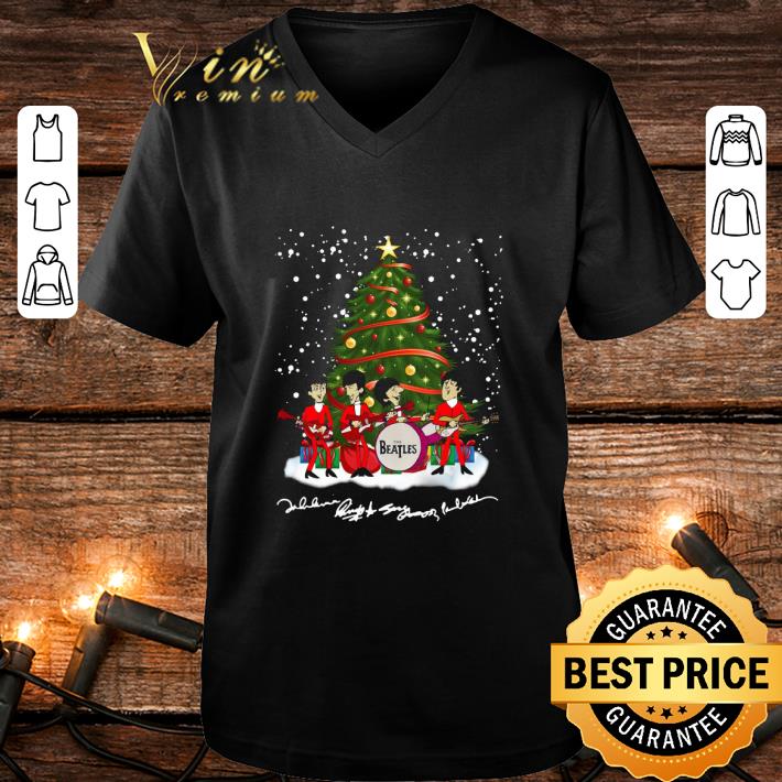 Premium Christmas The Beatles signatures shirt 55a9bed0 premium christmas the beatles signatures shirt 4 - Premium Christmas The Beatles signatures shirt