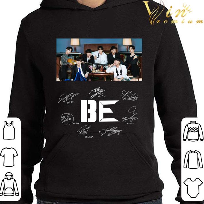 94fa3ece bts signatures new album be idols souvenir bts comeback shirt 4 - BTS Signatures New Album BE Idols Souvenir BTS Comeback shirt