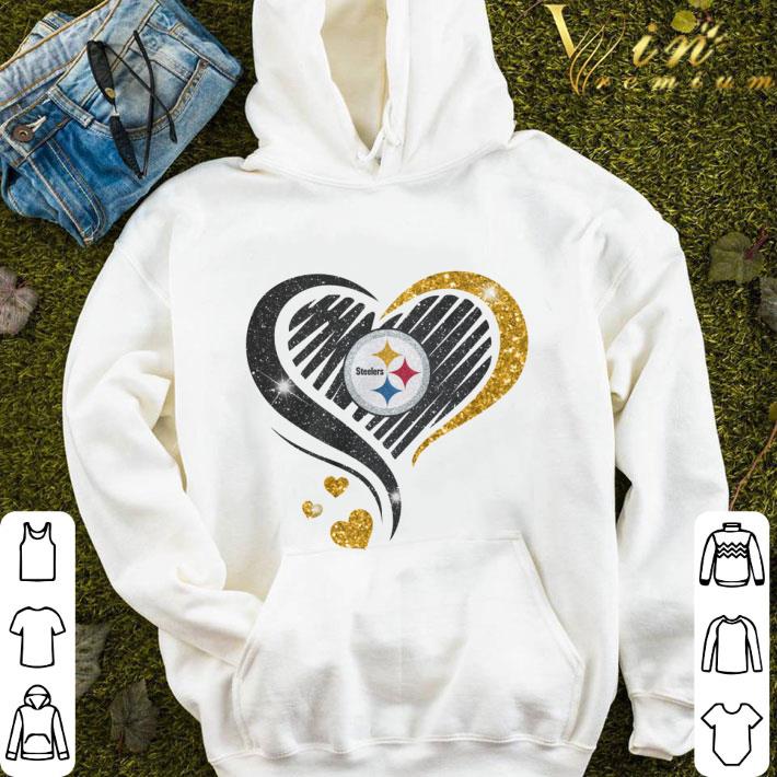 bf32aa03 diamond heart pittsburgh steelers shirt 4 - Diamond Heart Pittsburgh Steelers shirt
