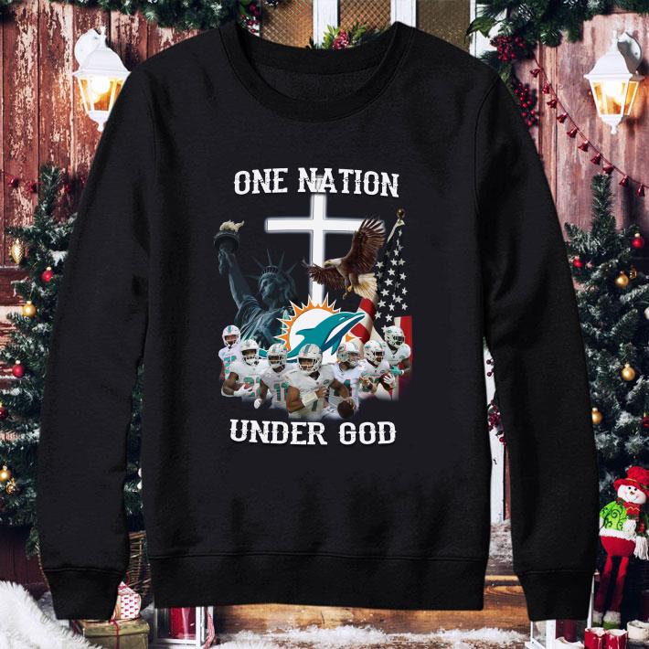 c26b396a premium miami dolphins statue of liberty one nation under god shirt 4 - Premium Miami Dolphins Statue Of Liberty One Nation Under God shirt