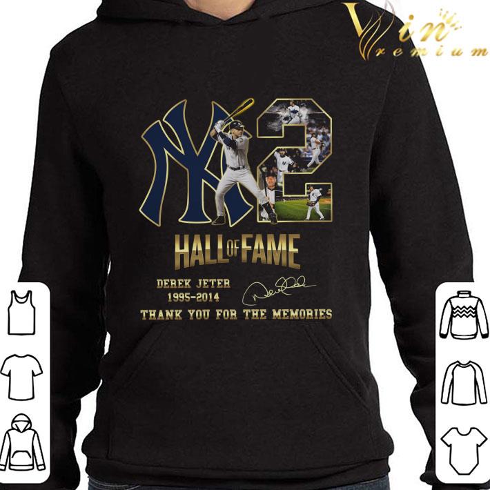 2 Yankees Hall Of Fame Derek Jeter 1995-2014 Signature shirt c7599235 2 yankees hall of fame derek jeter 1995 2014 signature shirt 4 - 2 Yankees Hall Of Fame Derek Jeter 1995-2014 Signature shirt