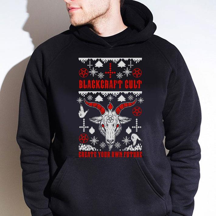 Satan Blackcraft Cult Create Your Own Future Ugly Christmas shirt d729babf satan blackcraft cult create your own future ugly christmas shirt 4 - Satan Blackcraft Cult Create Your Own Future Ugly Christmas shirt