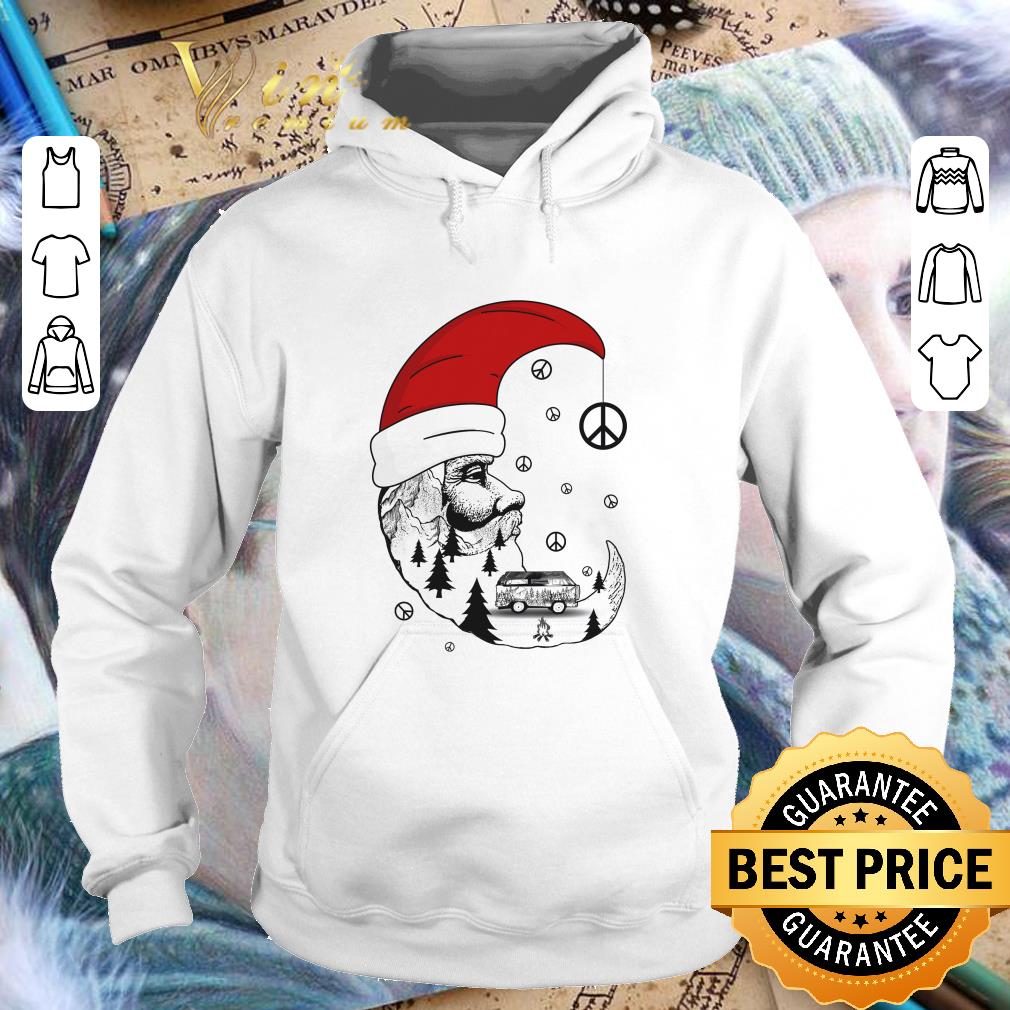 Original Santa Moon Peace Sign shirt d7e3d4a8 original santa moon peace sign shirt 4 - Original Santa Moon Peace Sign shirt