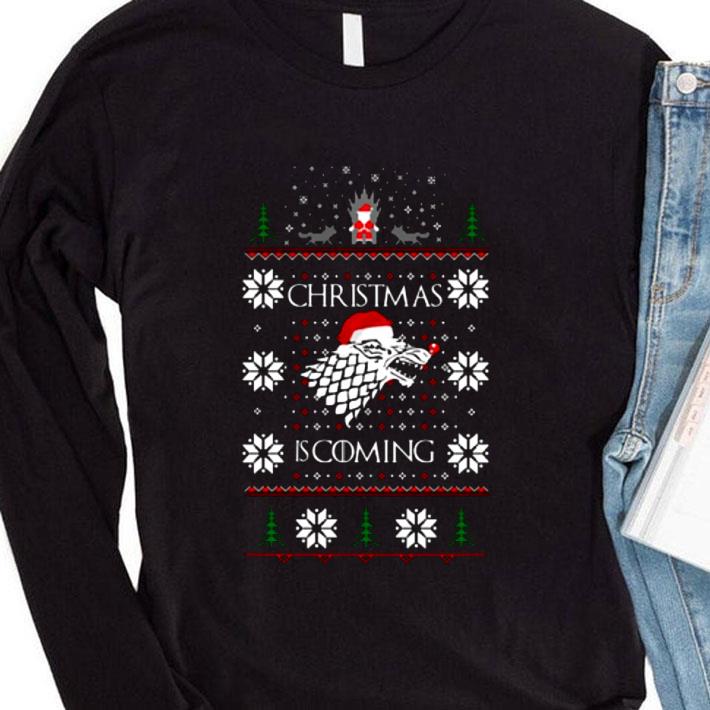 Premium Game Of Thrones GOT Christmas Is Coming Ugly shirt f9ed71de premium game of thrones got christmas is coming ugly shirt 4 - Premium Game Of Thrones GOT Christmas Is Coming Ugly shirt
