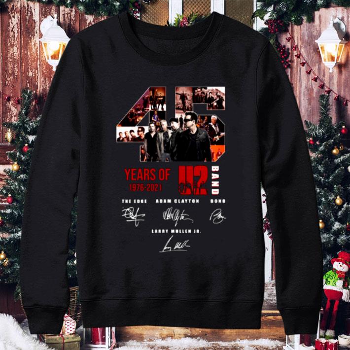 Funny Thank You 45 Years Of 1976-2021 U2 Band Signatures shirt 0cd993c7 funny thank you 45 years of 1976 2021 u2 band signatures shirt 4 - Funny Thank You 45 Years Of 1976-2021 U2 Band Signatures shirt