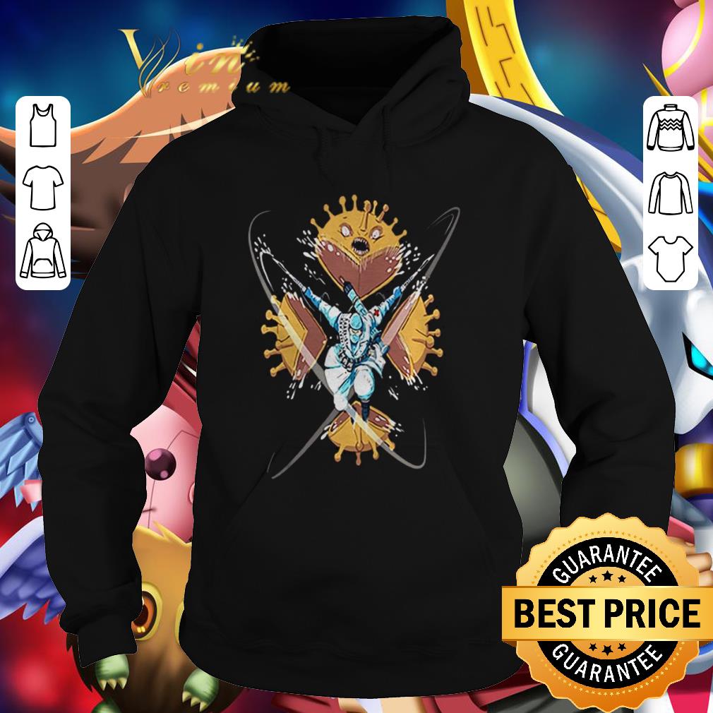 2b2da179 official doctor warrior attack coronavirus shirt 4 - Official Doctor Warrior Attack Coronavirus shirt