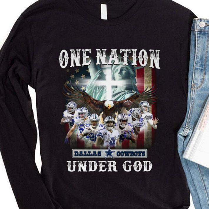 37174194 official team dallas cowboys one nation under god american flag shirt 4 - Official Team Dallas Cowboys One Nation Under God American Flag shirt