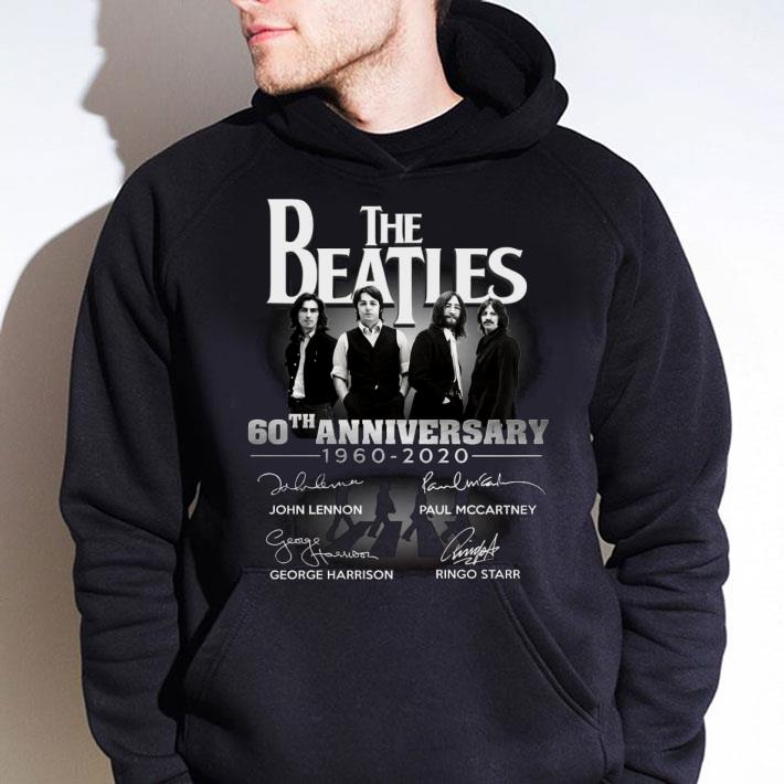 41dd3b89 best the beatles 60th anniversary 1960 2020 john lennon signatures shirt 4 - Best The Beatles 60th Anniversary 1960-2020 John Lennon Signatures shirt