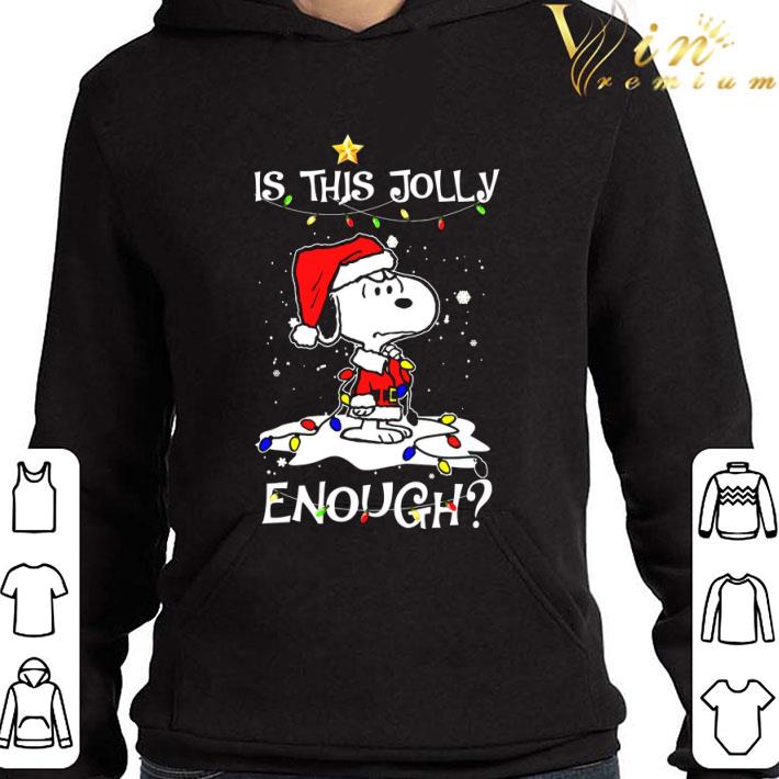Santa Snoopy Is This Jolly Enough shirt 4d59713a santa snoopy is this jolly enough shirt 4 - Santa Snoopy Is This Jolly Enough shirt