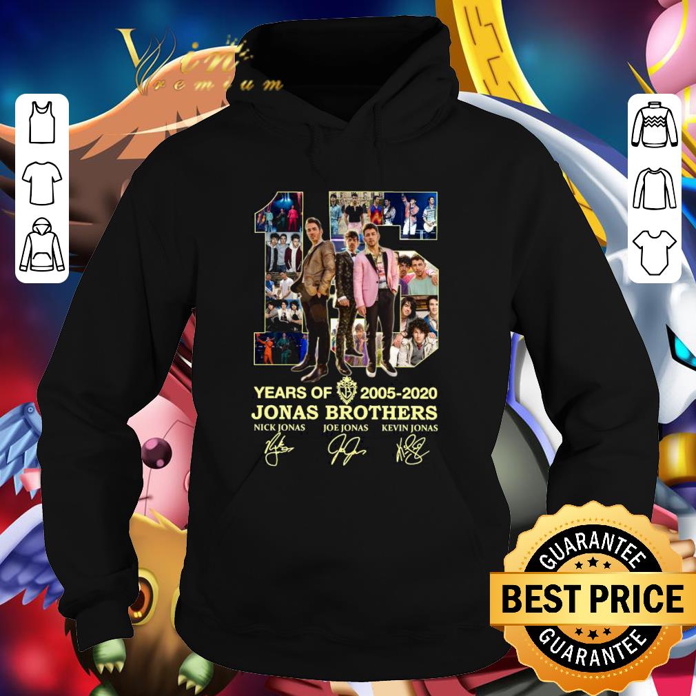 Awesome 15 Years Of 2005-2020 Jonas Brothers Signatures Nick Jonas shirt 57e121b6 awesome 15 years of 2005 2020 jonas brothers signatures nick jonas shirt 4 - Awesome 15 Years Of 2005-2020 Jonas Brothers Signatures Nick Jonas shirt