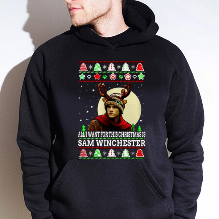 732bff17 hot supernatural all i want for this christmas is sam winchester ugly shirt 4 - Hot Supernatural All I Want For This Christmas Is Sam Winchester Ugly shirt