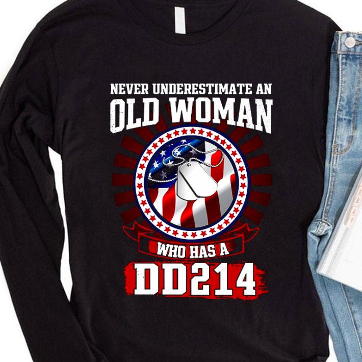 Funny Never Underestimate An Old Woman Who Has A DD 214 Dog tag shirt 79693d52 funny never underestimate an old woman who has a dd 214 dog tag shirt 4 - Funny Never Underestimate An Old Woman Who Has A DD 214 Dog tag shirt