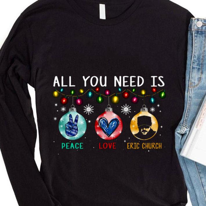 e2c10d07 premium all you need is peace love eric church light christmas 2020 shirt 4 - Premium All You Need Is Peace Love Eric Church Light Christmas 2020 shirt
