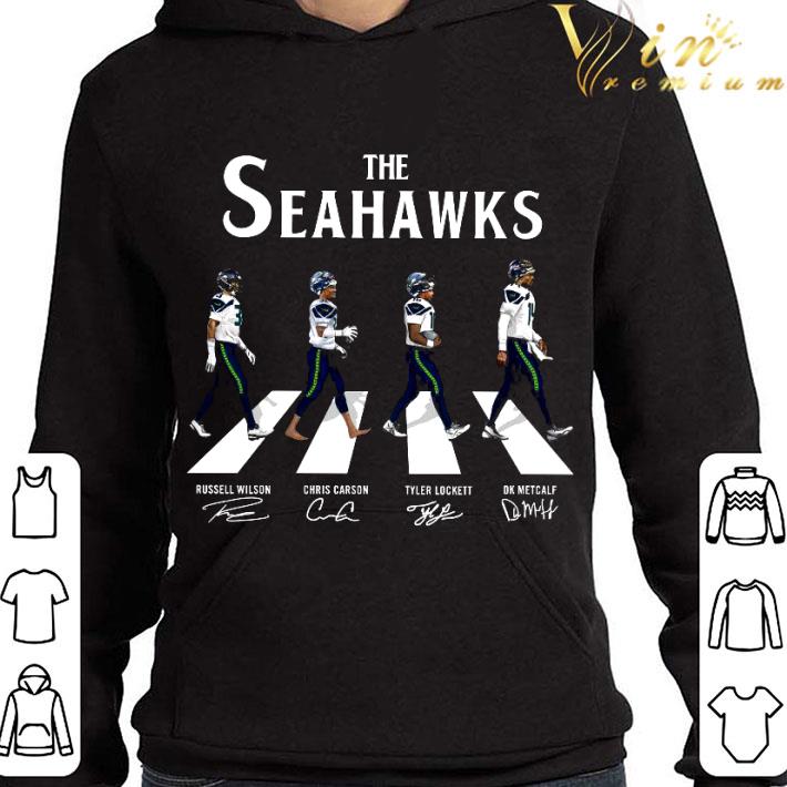 e721ff2b the seattle seahawks abbey road signatures russell wilson shirt 4 - The Seattle Seahawks Abbey Road Signatures Russell Wilson shirt