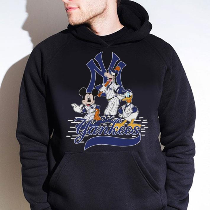 71605f34 new york yankees mickey mouse goofy donald duck disney character shirt 4 - New York Yankees Mickey mouse Goofy Donald Duck Disney Character shirt