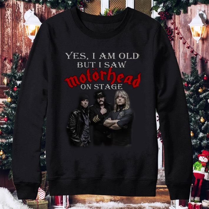 95d79bcd funny motorhead band yes i am old but i saw motorhead on stage shirt 4 - Funny Motorhead Band Yes I Am Old But I Saw Motorhead On Stage shirt