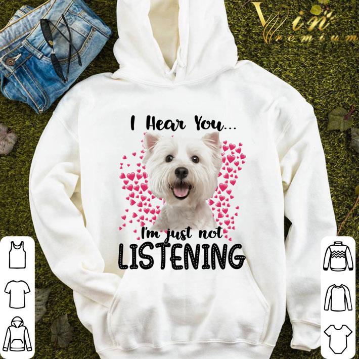 e0fc11bb i hear you i m just not listening shih tzu shirt 4 - I Hear You I'm Just Not Listening Shih Tzu shirt