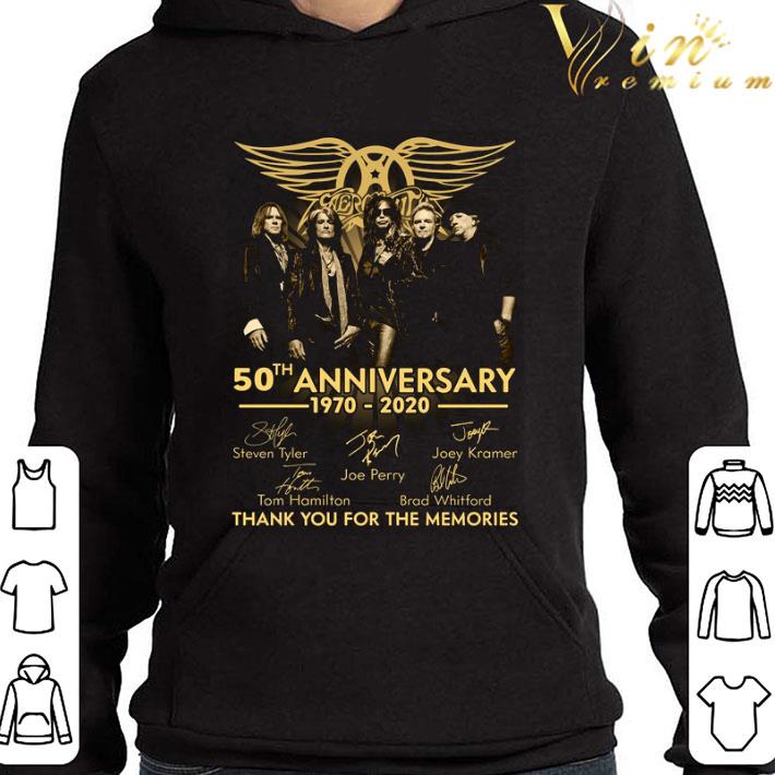 f114df3c aerosmith band member 50th anniversary 1970 2020 signatures shirt 4 - Aerosmith Band Member 50th Anniversary 1970-2020 Signatures shirt