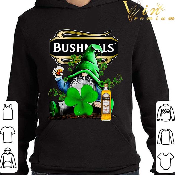 fedb4859 gnome bushmills irish whiskey shamrock st patrick s day shirt 4 - Gnome Bushmills Irish Whiskey Shamrock St. Patrick’s Day Shirt