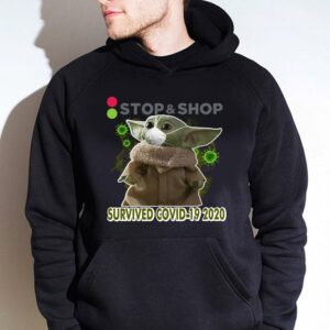 Hot Baby Yoda Stop & Shop Survived Covid 19 2020 Star Wars shirt 3