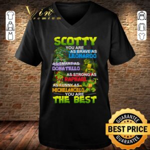Hot Daddy you are as brave as Leonardo as smart as Donatello as strong as Raphael as funny as Michelancelo the best shirt 2