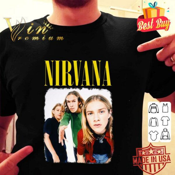 Premium Hanson mashup Nirvana shirt