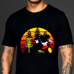Premium Mickey Mouse Playing Disc Golf shirt 2