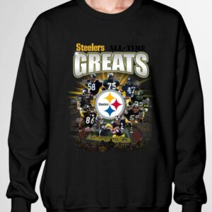 Official Steelers all time greats signatures shirt 2