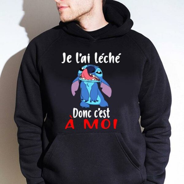 Official Stitch Je L'ai Leche Donc C'est A Moi shirt