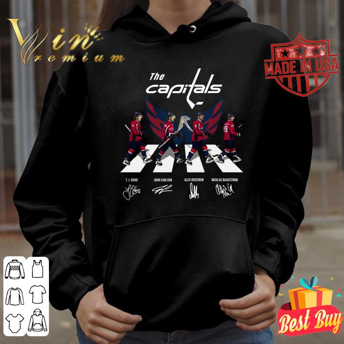 Original The Capitals Abbey Road signatures shirt The Capitals Abbey Road signatures shirt 4 - Original The Capitals Abbey Road signatures shirt