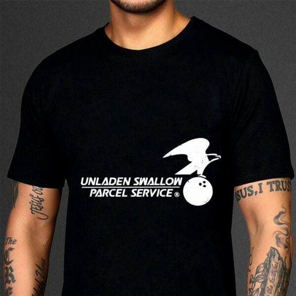 Official Unladen Swallow Parcel Service shirt