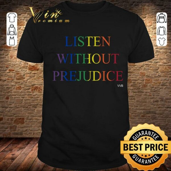 Hot Victoria Beckham Listen Without Prejudice shirt