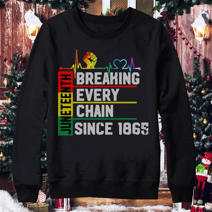 cc12b91f breaking every chain since 1865 juneteenth black history shirt 4 - Breaking Every Chain Since 1865 Juneteenth Black History shirt