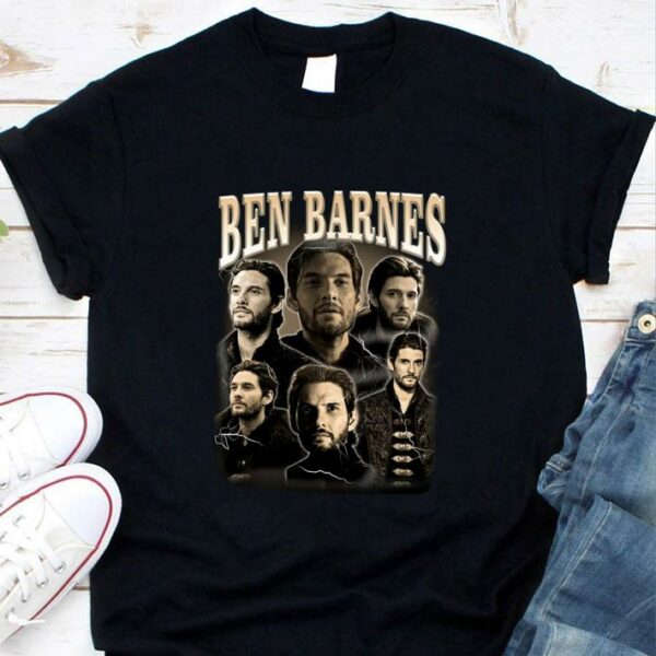 Ben Barnes Shadow and Bone Movie Vintage 90's Retro The Darkling Barnes and Noble Shirt