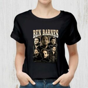 Ben Barnes Shadow and Bone Movie Vintage 90's Retro The Darkling Barnes and Noble Shirt 1