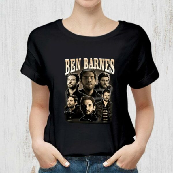 Premium Ben Barnes Shadow and Bone Movie Vintage 90's Retro The Darkling Barnes and Noble Shirt