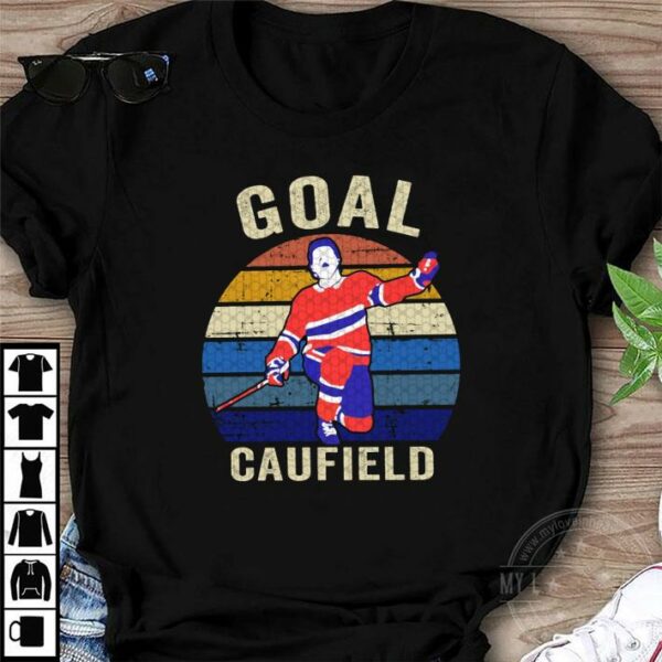Vintage Goal Caufield Cole Caufield Montreal Canadiens NHL The Canadiens Hockey Fan Shirt