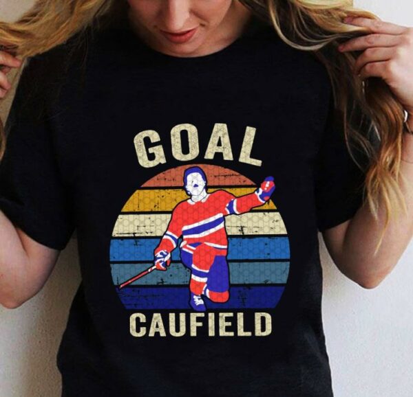 Vintage Goal Caufield Cole Caufield Montreal Canadiens NHL The Canadiens Hockey Fan Shirt
