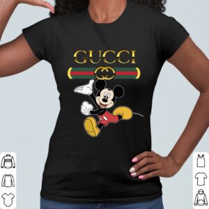 Walt Disney Mickey Mouse and Logo Gucci Shirt, Mickey Gucci Shirt, Vintage Gucci Shirt 1 Walt Disney Mickey Mouse and Logo Gucci Shirt, Mickey Gucci Shirt, Vintage Gucci Shirt 1