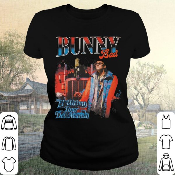 Bad Bunny Shirt, Bad Bunny Graphic Tee Shirt, Bad Bunny El Ultimo Tour Del Mundo Shirt