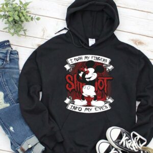Halloween Mickey Mouse Disney I Push My Fingers Into My Eyes Shirt 2